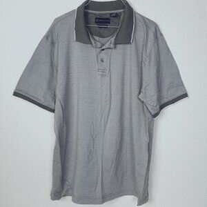 R&R Casual Mercerized Cotton‎ Polo Shirt XL Sage